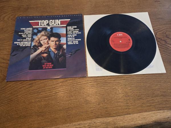 Top Gun Original Motion Picture Soundtrack 1986 CBS 70296 Holländische Pressung VG+/VG+